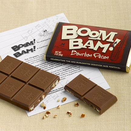 2012 Boom! Bam! Bourbon Pecan chocolate bar