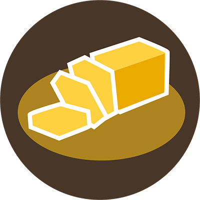 Vermont butter icon