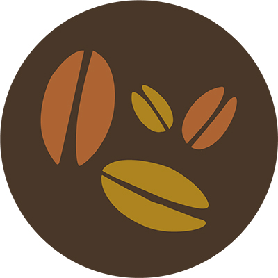 brown coffee bean icon