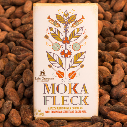 2015 Moka Fleck chocolate bar