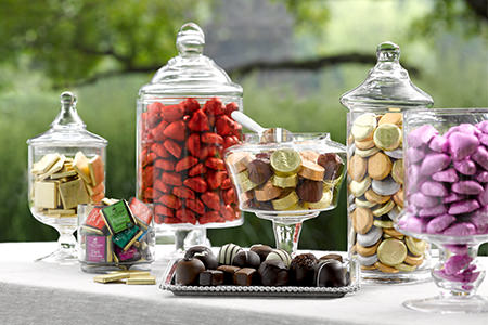 A chocolate buffet for a wedding